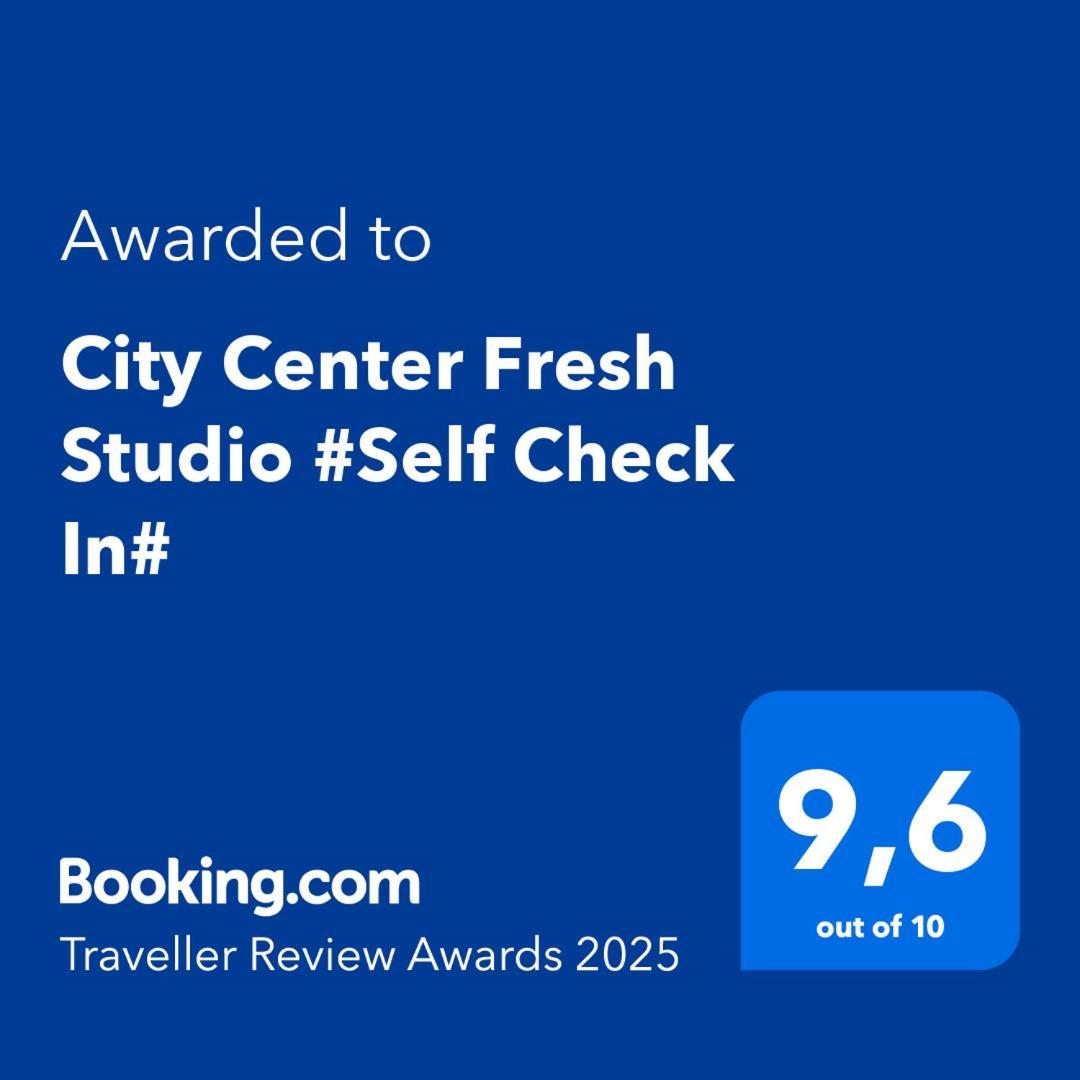 City Center Fresh Studio #Self Check In# Tesalónica Exterior foto